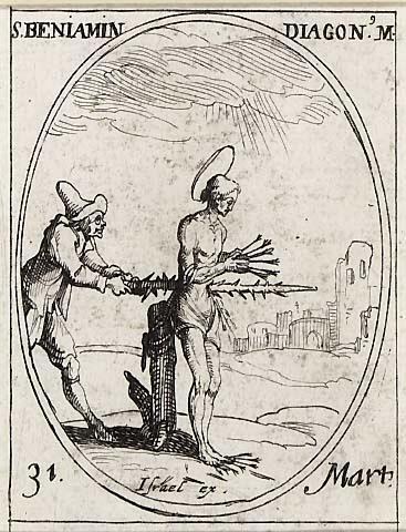 Saint Benjamin, diacre