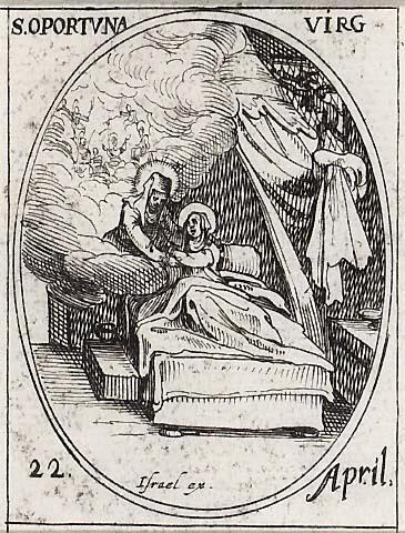 Saint Opportune, vierge