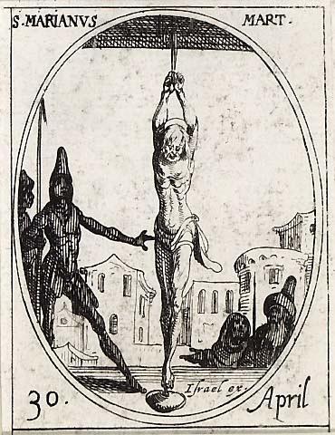 Saint Marien, martyre