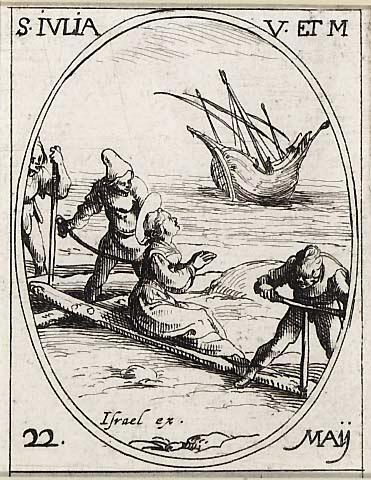 Saint Julie, vierge et martyre