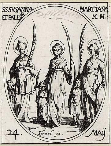 Saint Suzanne, Saint Marienne et Saint Palladie