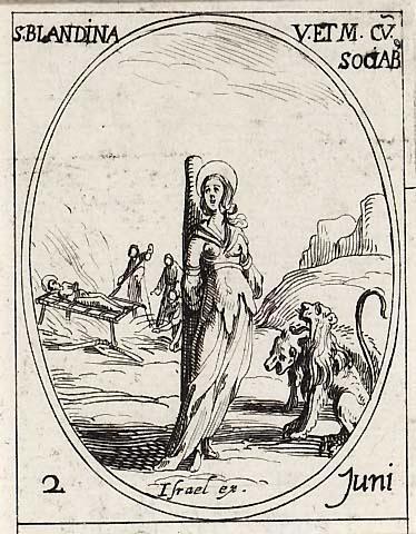 Saint Blandine et ses compagnes