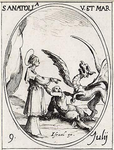 Saint Anatolie, vierge et martyre