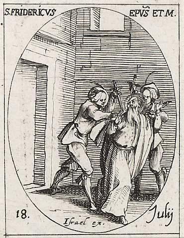 Saint Frederic, eveque et martyr