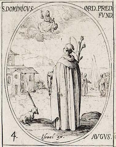 Saint Dominique, fondateur de l'Ordre des Peres precheurs