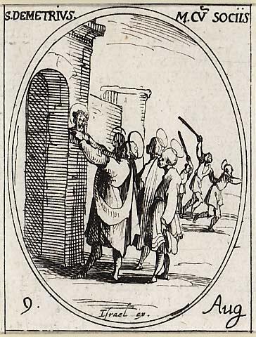 Saint Demetrius et ses compagnons