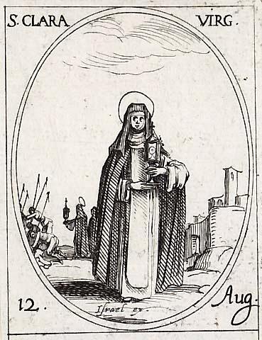 Saint Claire, vierge