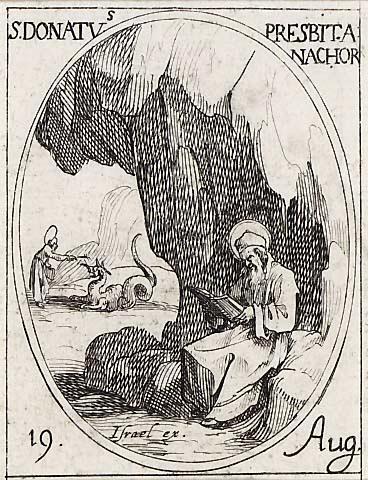 Saint Donat, pretre, anachorete