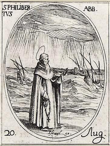 Saint Philibert, abbe