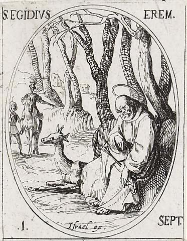 Saint Gilles, ermite