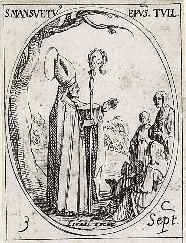Saint Mansuet, eveque de Toul