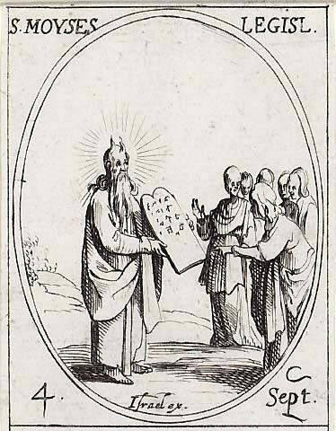 Saint Moise, legislateur