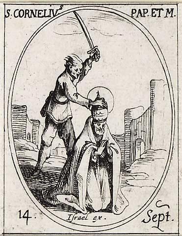 Saint Corneille, pape et martyr