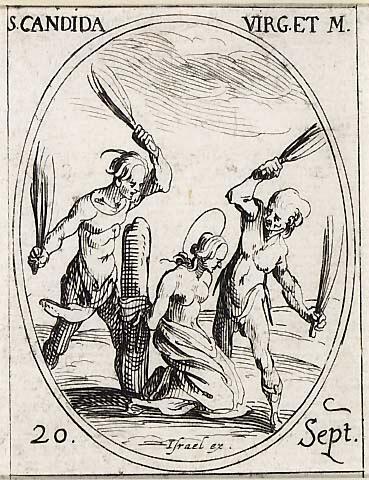 Saint Candide, vierge et martyre