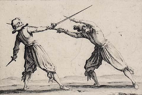 Le duel a l'epee et au poignard