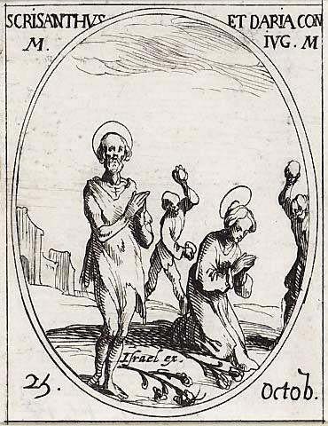 Saint Chrisante et Saint Darie, sa femme