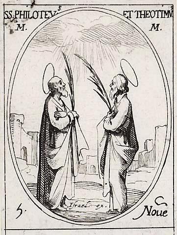 Saint Philotee et Saint Theotime