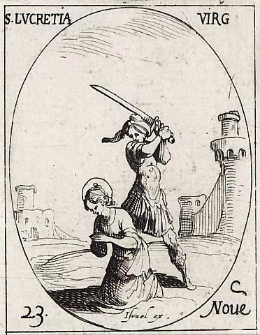 Saint Lucrece, vierge