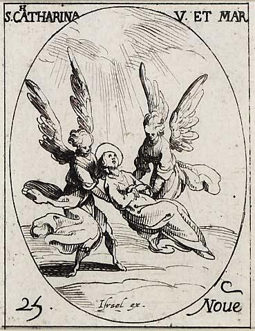 Saint Catherine, vierge et martyre