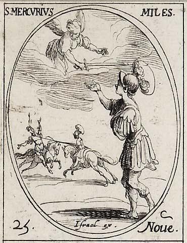 Saint Mercure, soldat
