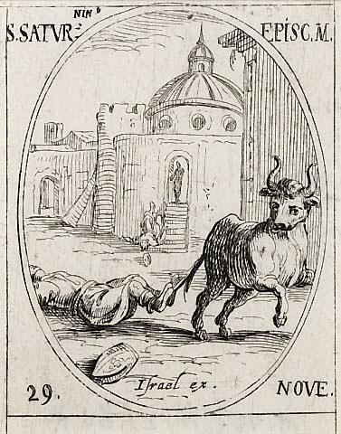 Saint Saturnin, eveque, martyr