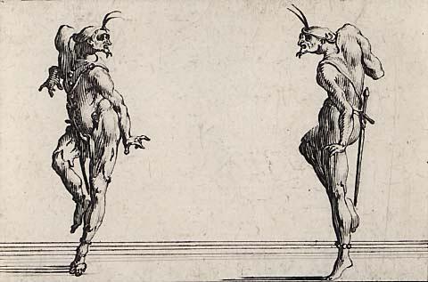Les deux pantalons se regardant