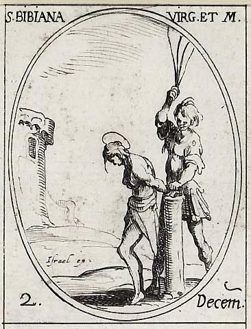 Saint Bibienne, vierge et martyre
