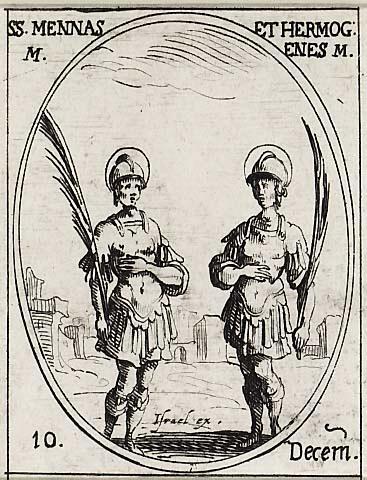 Saint Mene et Saint Hermogene