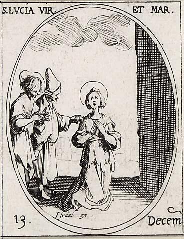 Saint Lucie, vierge et martyre