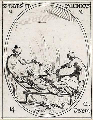 Saint Thyrse et Saint Callinique