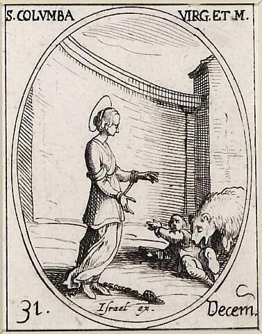 Saint Colombe, vierge et martyre