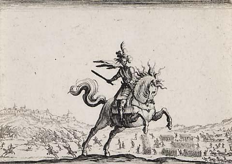 Le commandant a cheval