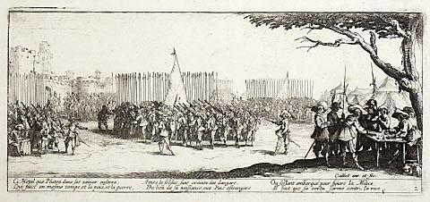 L'enrolement des troupes (Recruitment of troops)