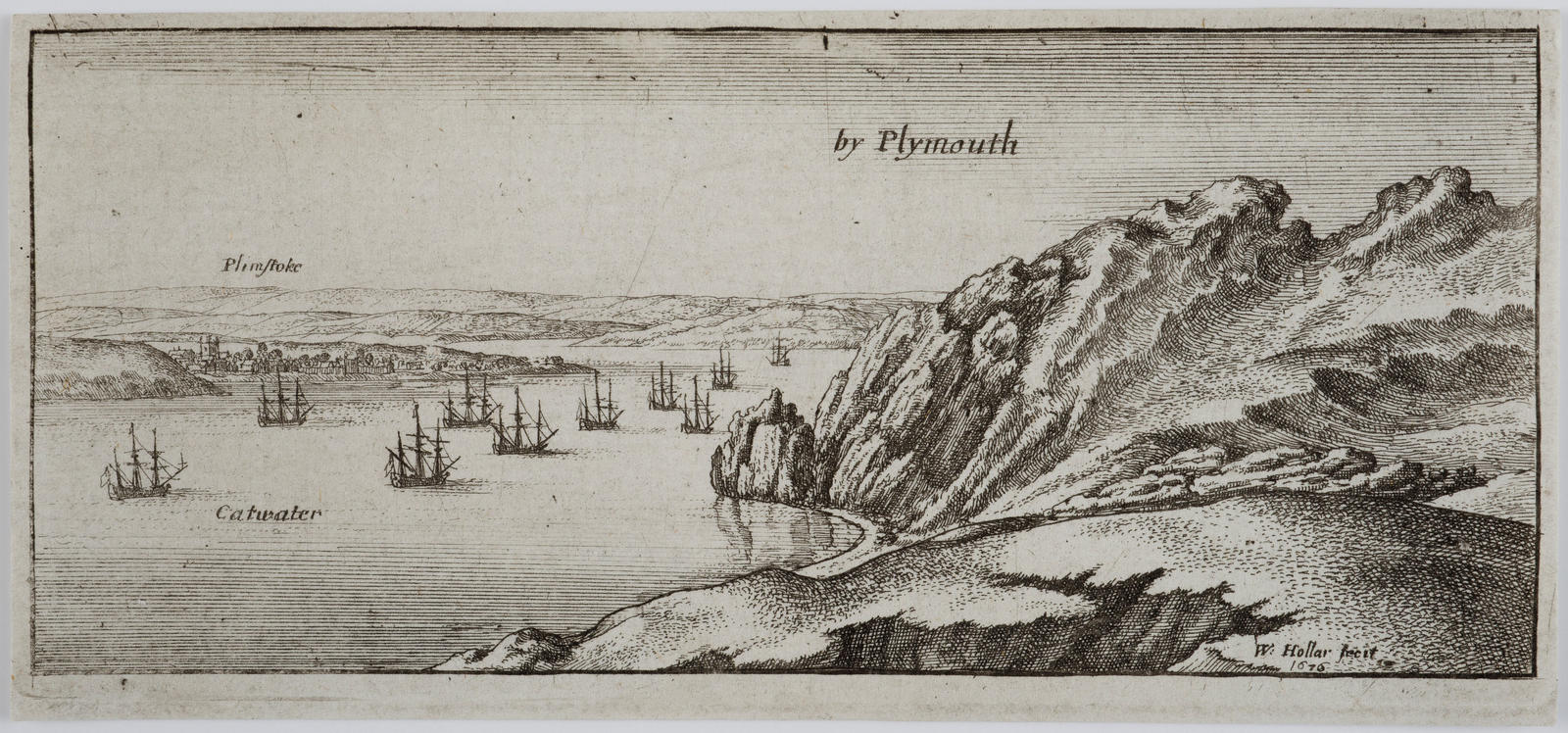 Boats Sailing Into Plymouth Sound