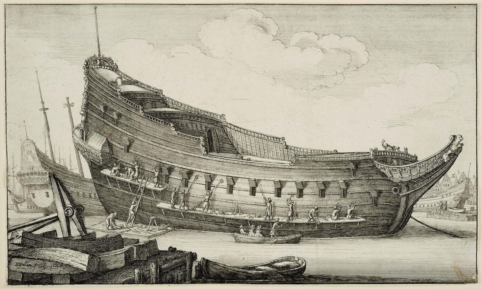 Fitting Out a Hull