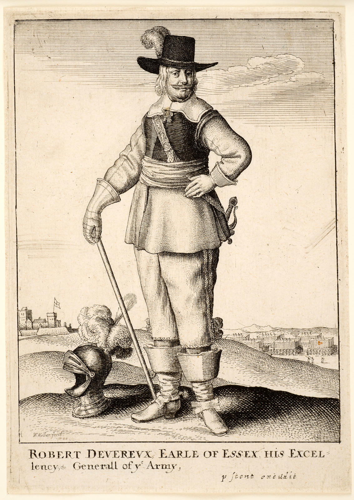 Earl of Essex on Foot