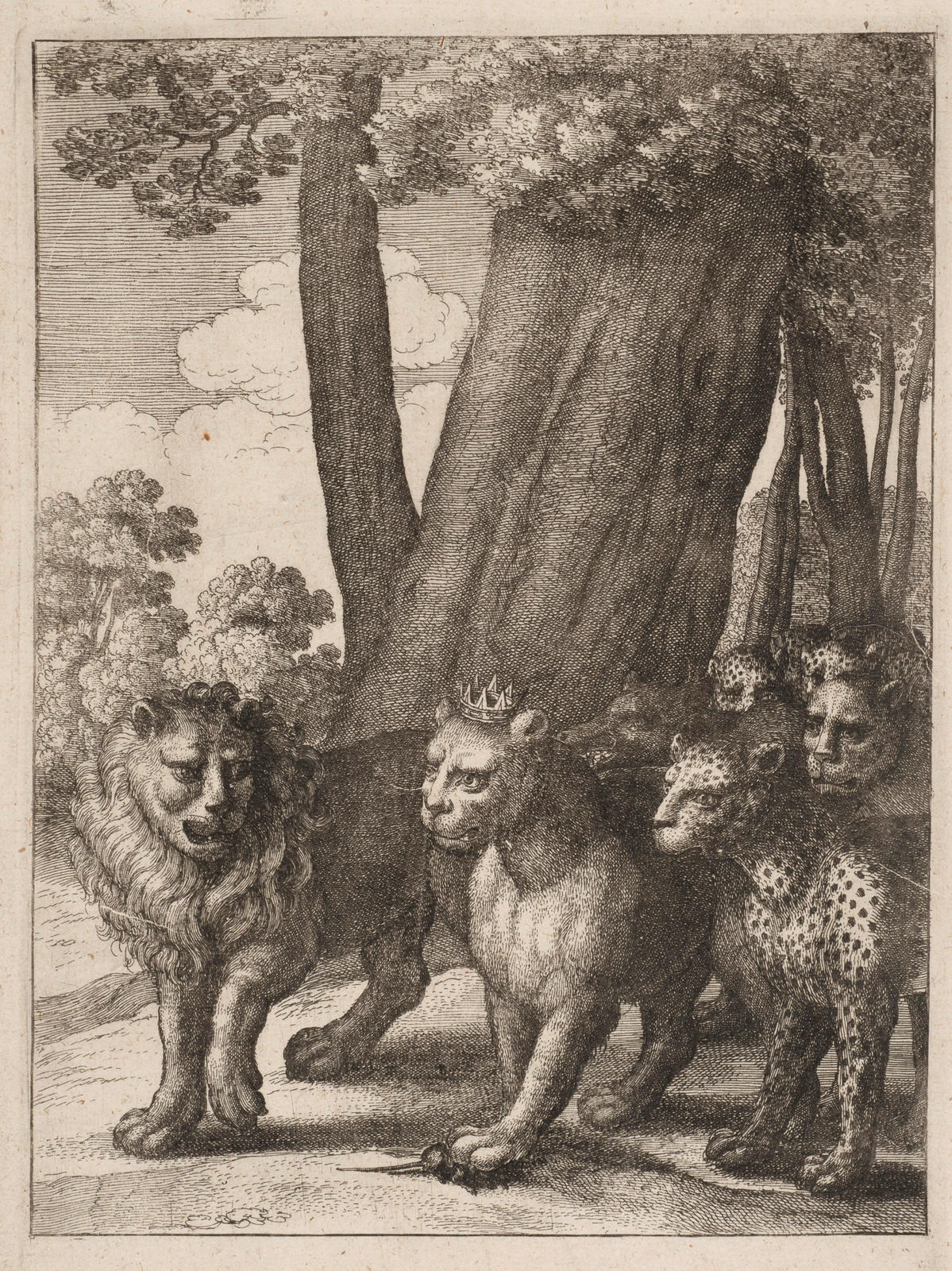 The Beasts of Prey and the Mouse
