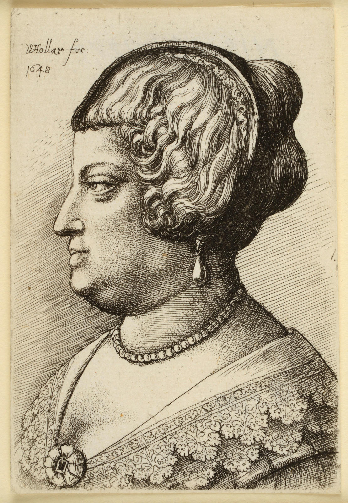 Woman with Decorated Hair-Band