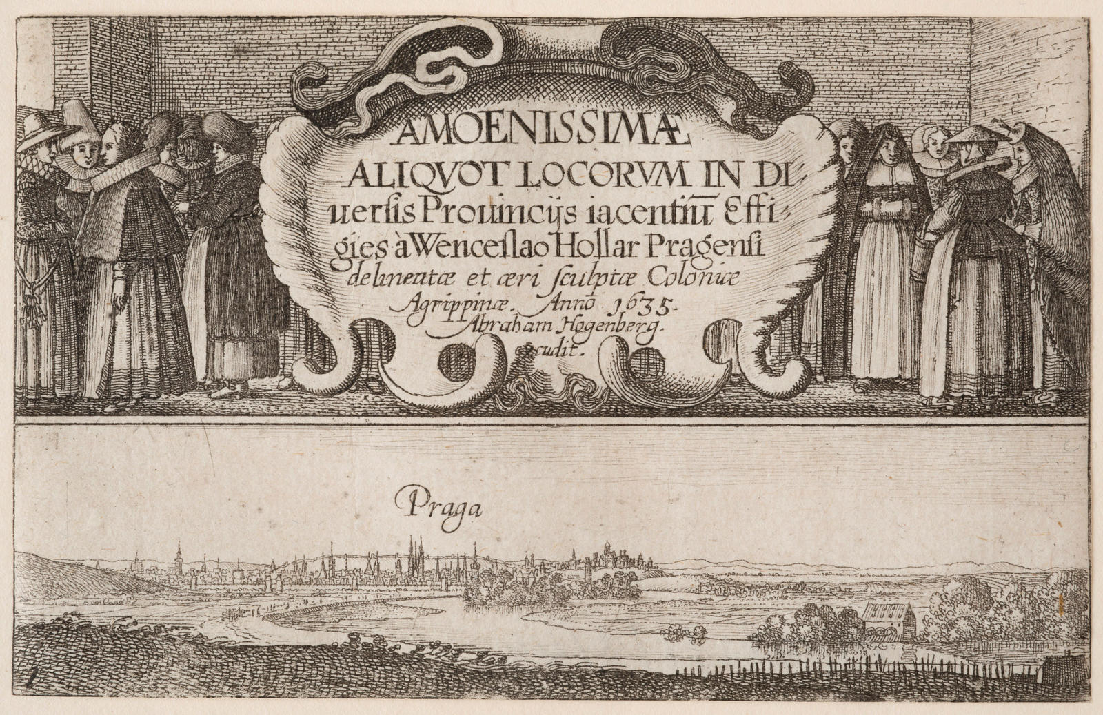 Title Plate: Delightful Likenesses of Some Places Lying in Various Countries