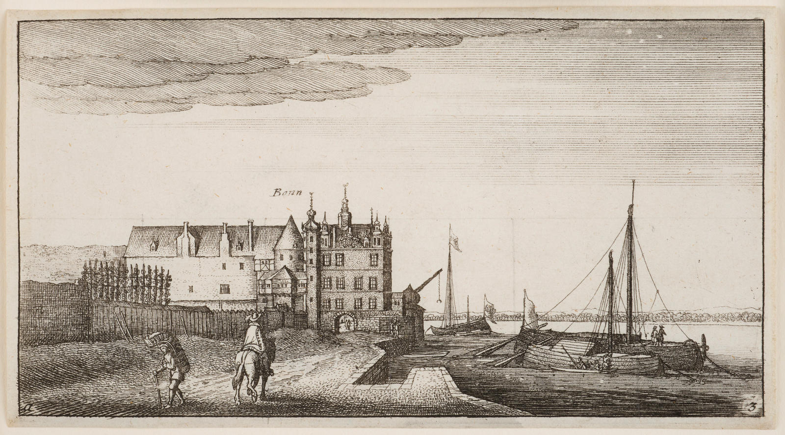 The Rhine near Bonn: The Chancellery