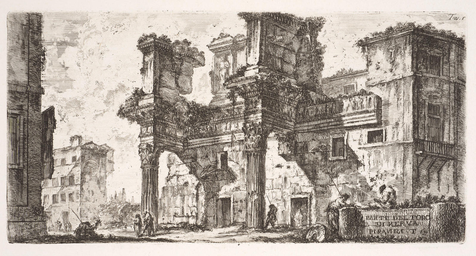 Parte del Foro di Nerva (Part of the Forum of Nerva)