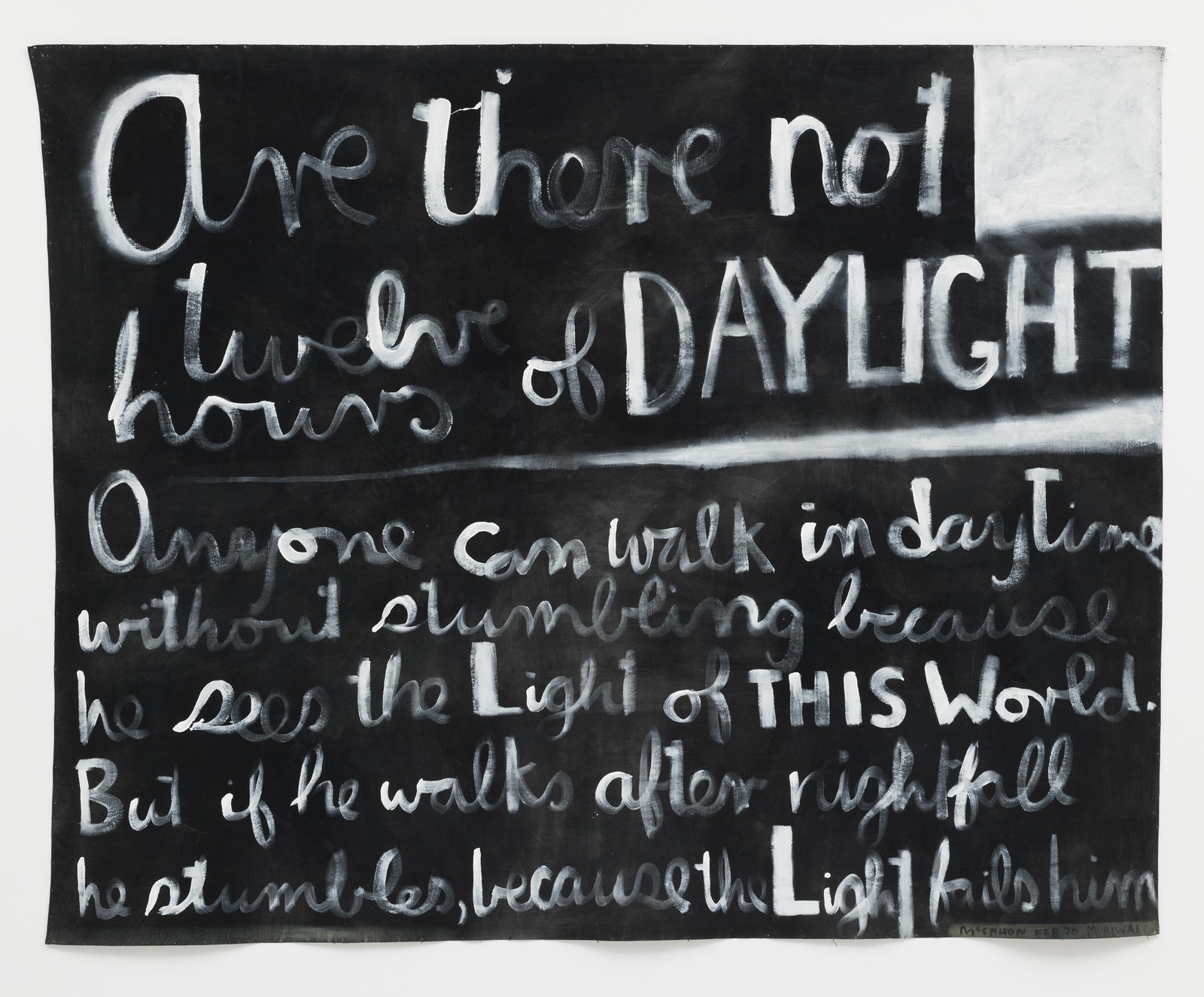 Are there not twelve hours of daylight