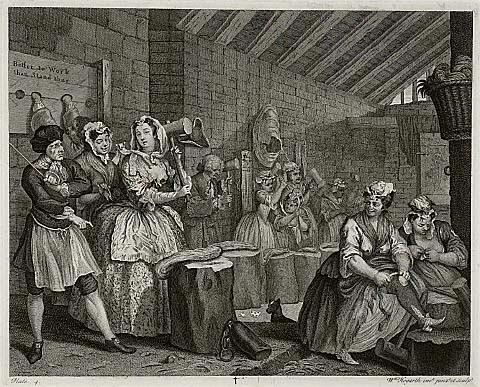 Scene in Bridewell Prison