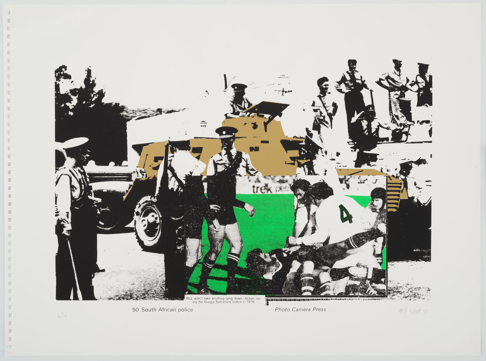 50 South African police