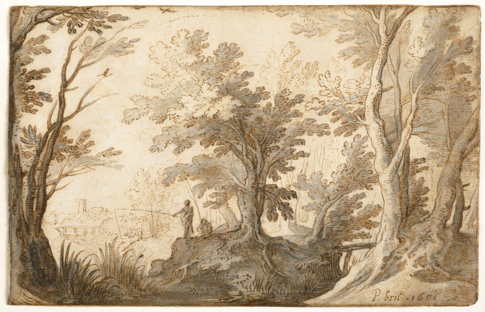 Landscape with Angler