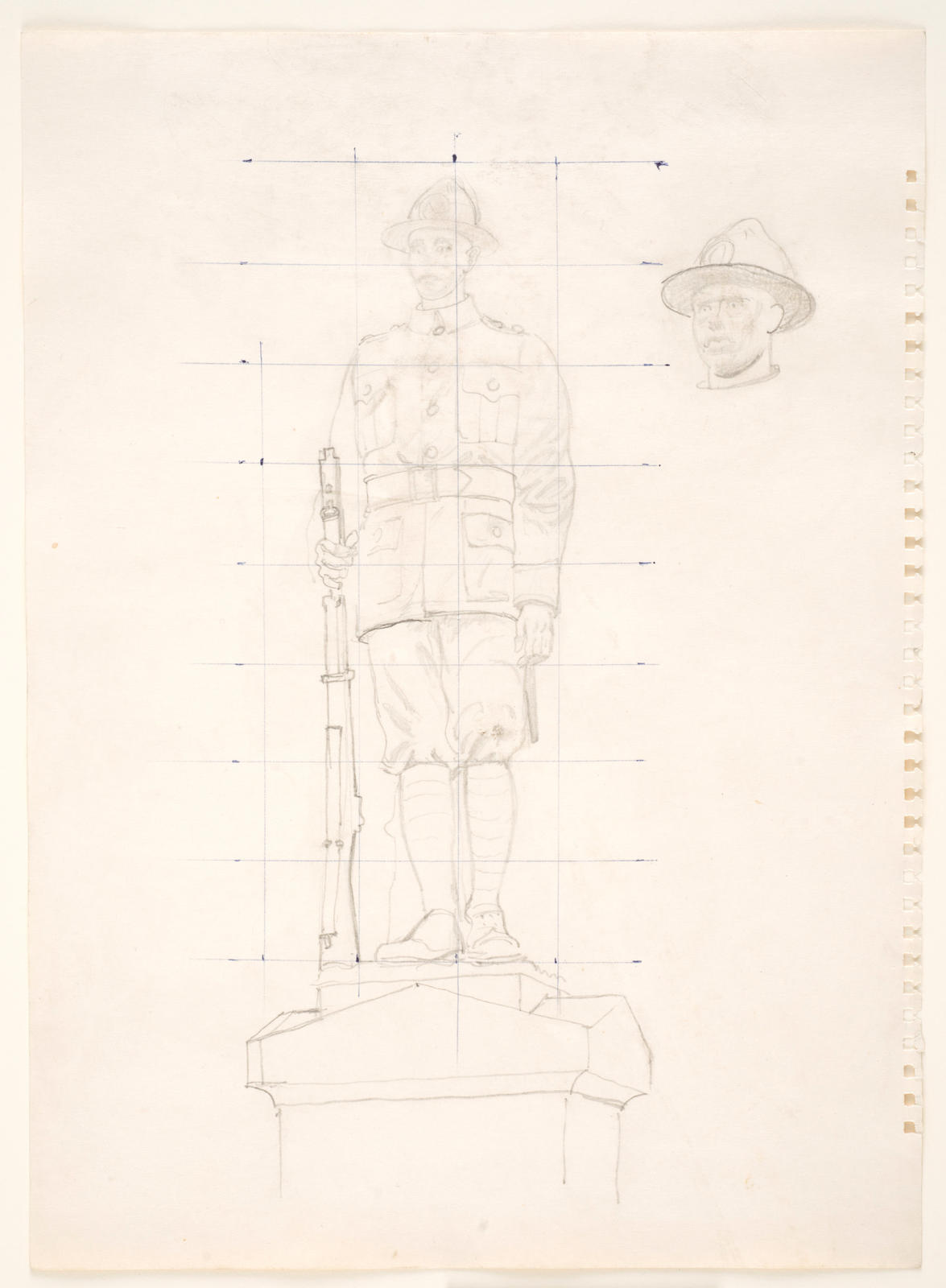 Study for War Memorial for "Pastoral"
