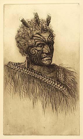 Portrait of a Maori