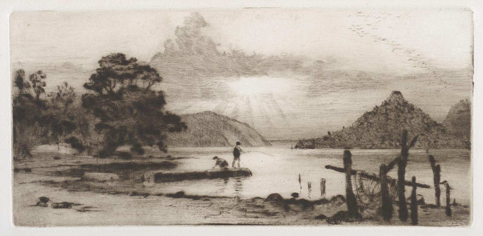 From Huia Beach, West Coast