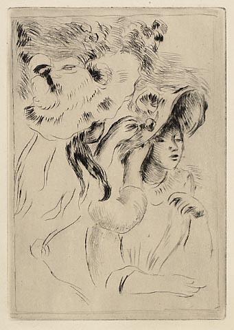 Le Chapeau épinglé (Pinning the hat)