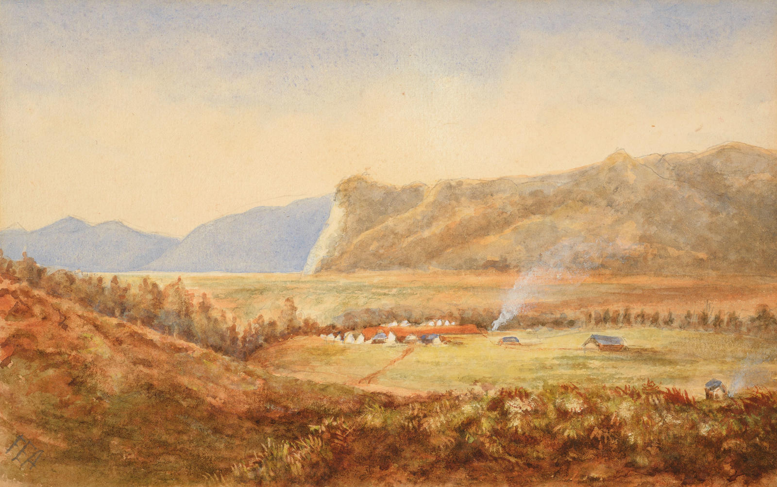 A Military Encampment